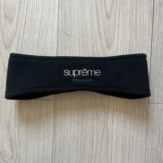 Supreme Polartec Black FW18 Headband