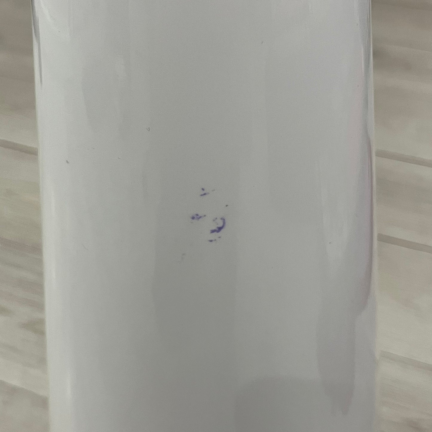 The Supreme Traffic Cone FW25 White features a clean white PVC body with a classic red Supreme box logo on the lower front. Designed for display purposes only, it sits on a black base and is not intended for use as a functional traffic marker. Released on October 16, 2025.