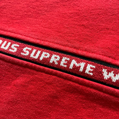 Supreme World Famous FW16 Red 1/4 Zip Pullover