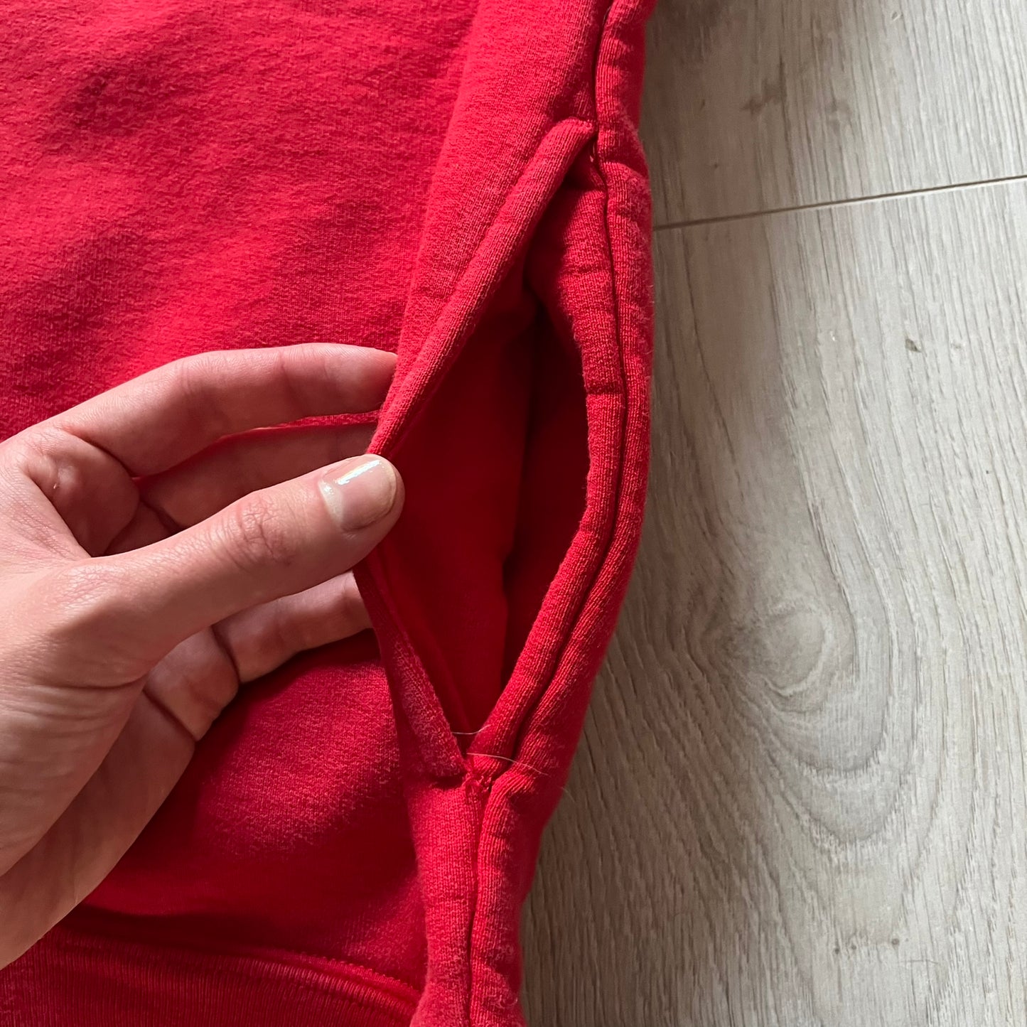 Supreme World Famous FW16 Red 1/4 Zip Pullover
