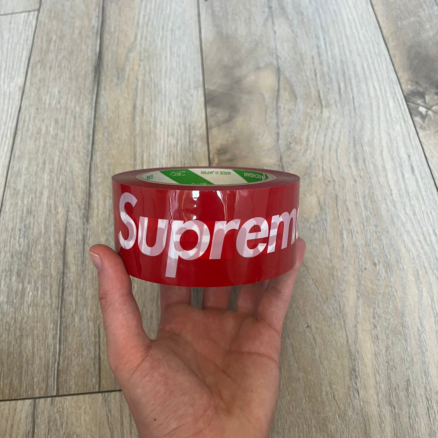 Supreme x Nichiban Packing Tape Red (1 Roll) – único13