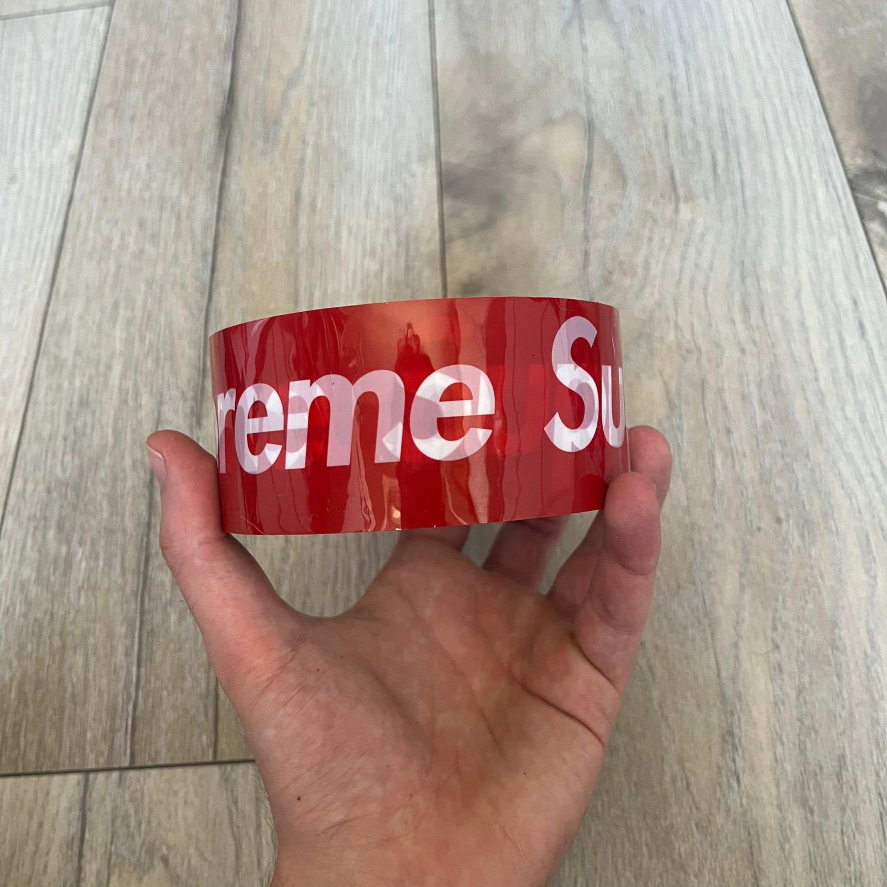 Supreme x Nichiban Packing Tape Red (1 Roll) – único13