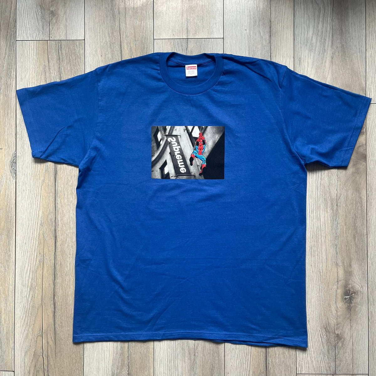 Supreme x Spider-Man SS26 Royal Tee (X-Large) – único13