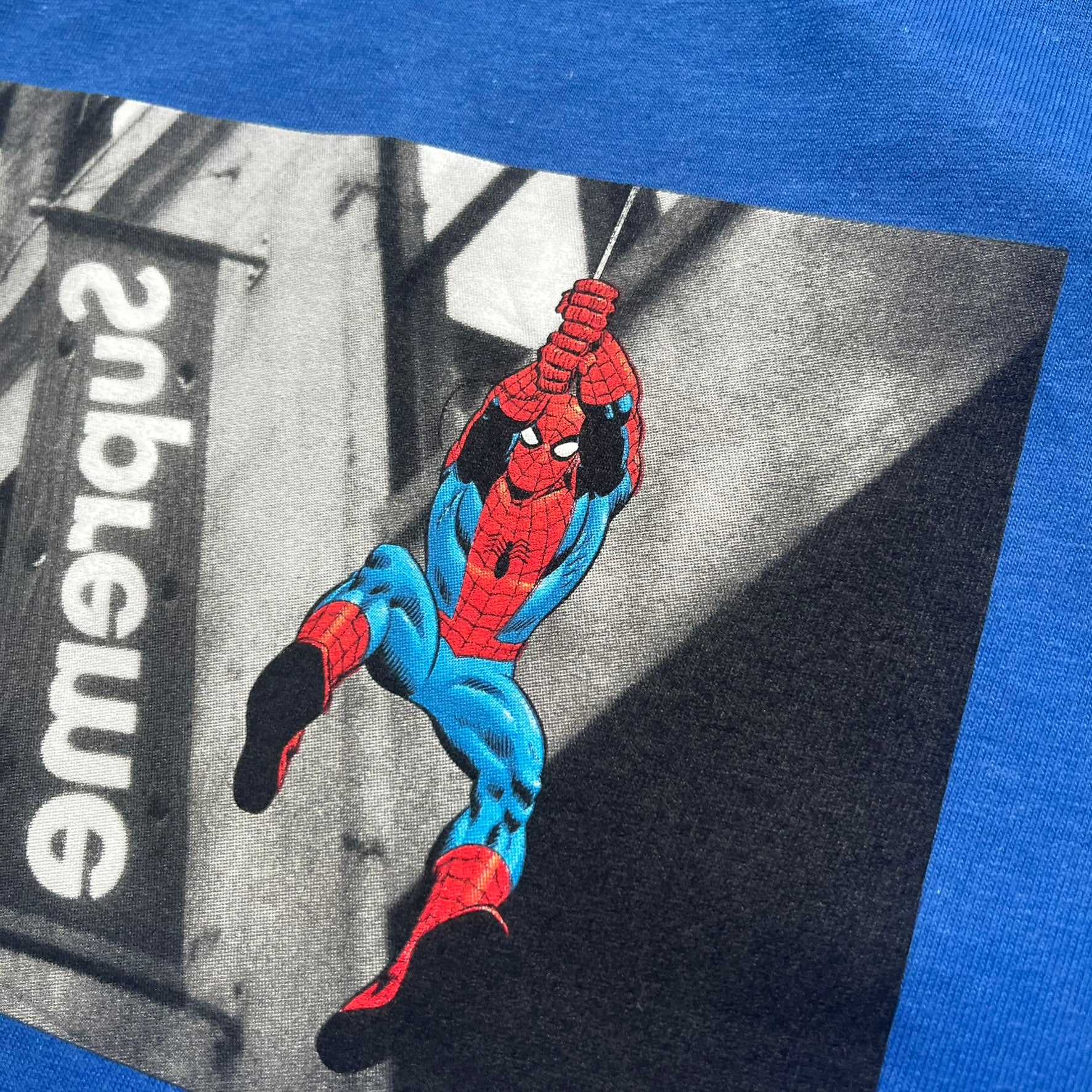Supreme x Spider-Man SS26 Royal Tee (X-Large) – único13