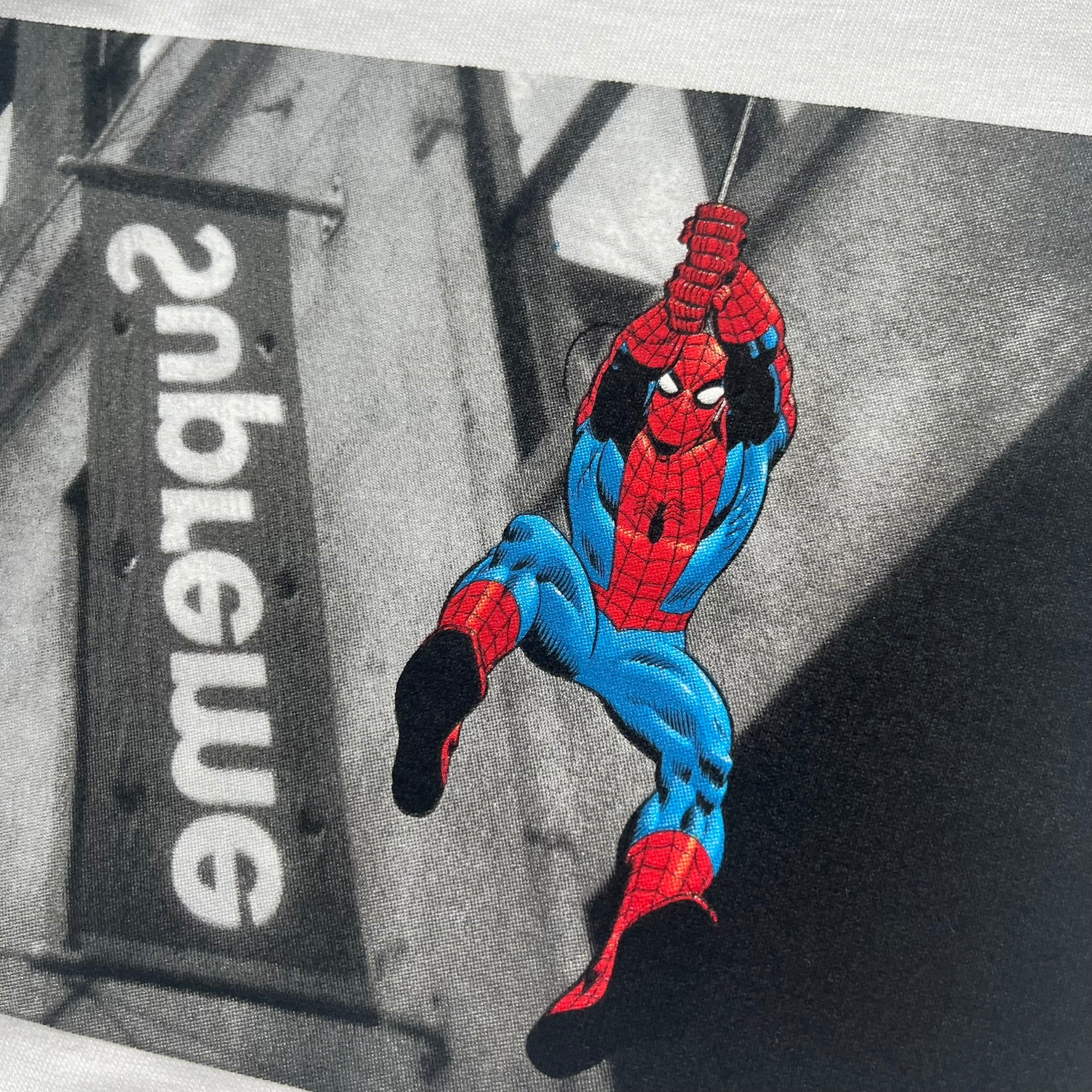 supreme Spider-Man Tee スパイダーマン 白 白XL Supreme / Hanes Spider-Man Tagless Tees シュプリーム