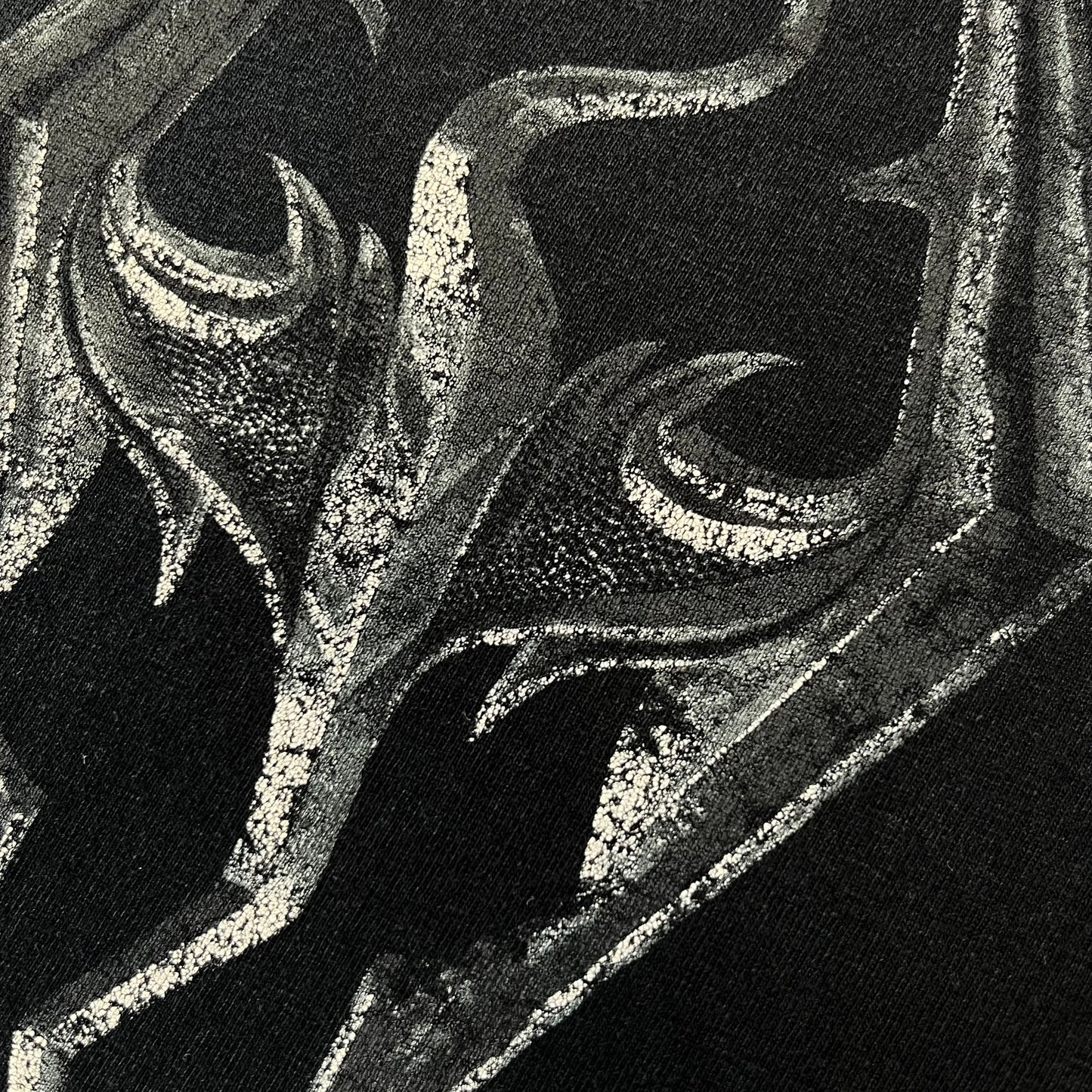 The Elder Scrolls V: Skyrim 2011 Promo Tee features a black design with the Skyrim dragon logo printed on the front chest. The upper back has the full “The Elder Scrolls V: Skyrim” text with Bethesda branding. Made on a Gildan blank.
