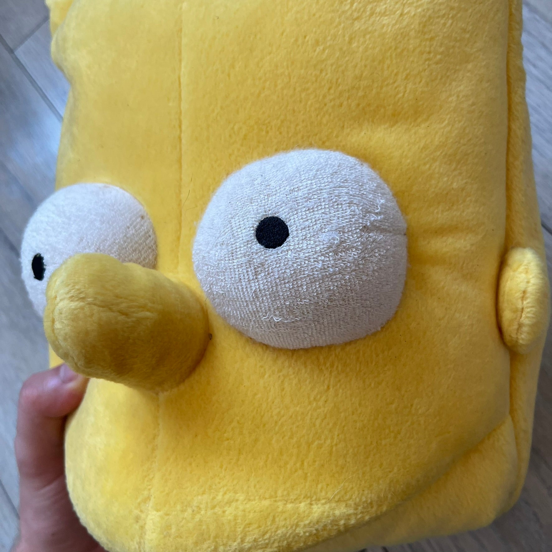 The Simpsons 90's Bart Simpson Head Backpack  nico13