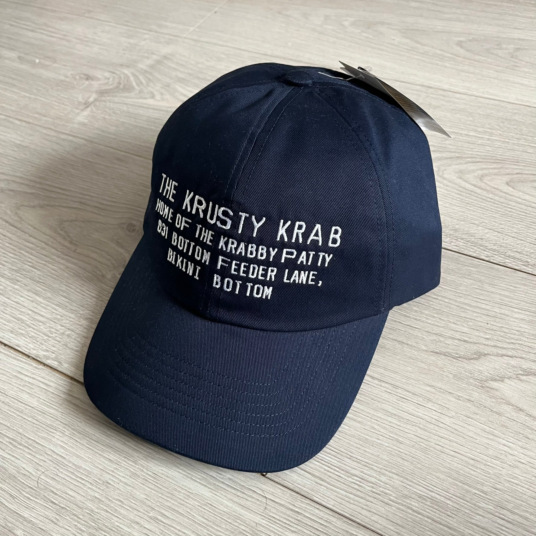 cactus jack russian Uniqlo CPFM Spongebob Navy Cap – único13