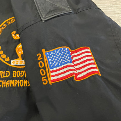 arnold schwarzenegger classic 2005 bomber jacket
