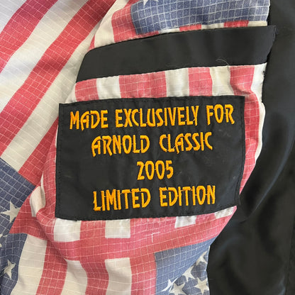 arnold schwarzenegger classic 2005 bomber jacket