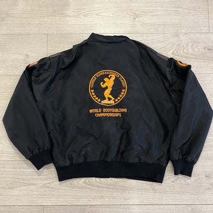 arnold schwarzenegger classic 2005 bomber jacket