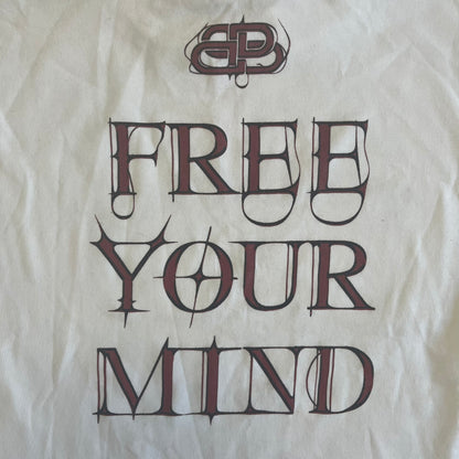 balenciaga free your mind longsleeve tee