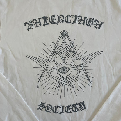 balenciaga free your mind longsleeve tee