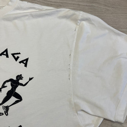 balenciaga paris athletes distressed tee