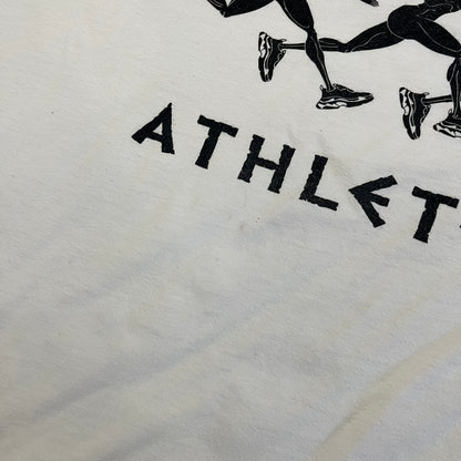 balenciaga paris athletes distressed tee