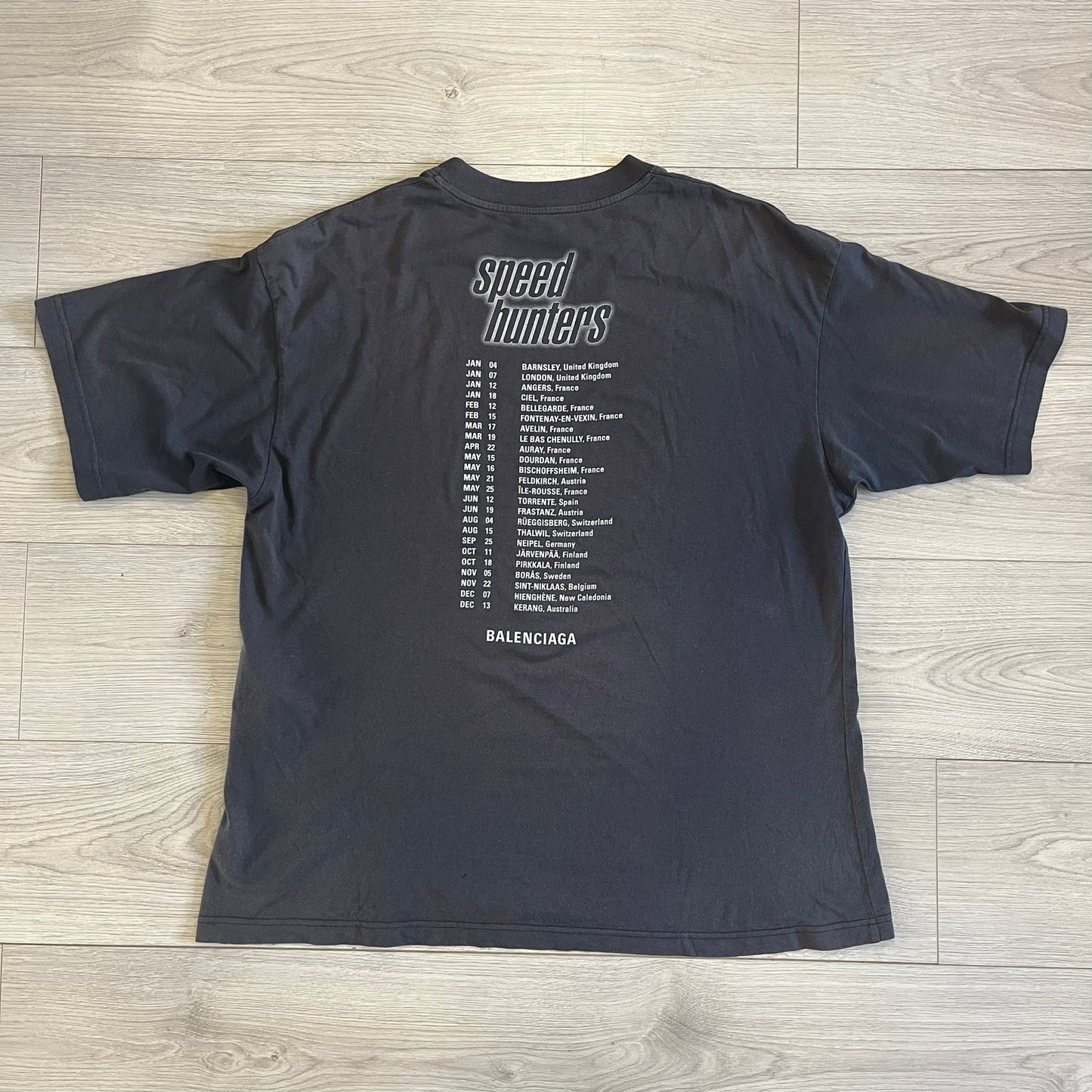 balenciaga speedhunters tee