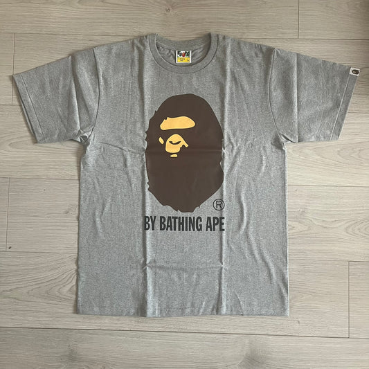 bape by bathing ape gray tee