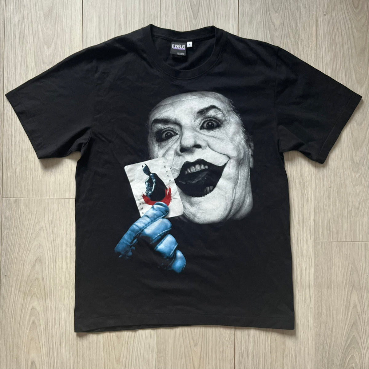 batman joker jack nicholson 1989 tee – único13