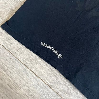 chrome hearts usa flag dagger tee