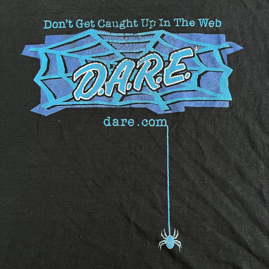 d.a.r.e blue web tee
