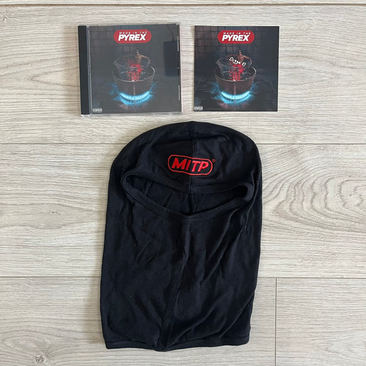digga d made in the pyrex balaclava and cd, signed