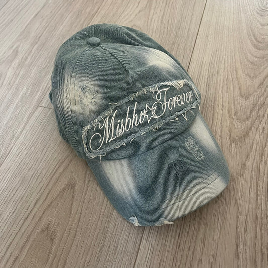 misbhv blue forever denim cap