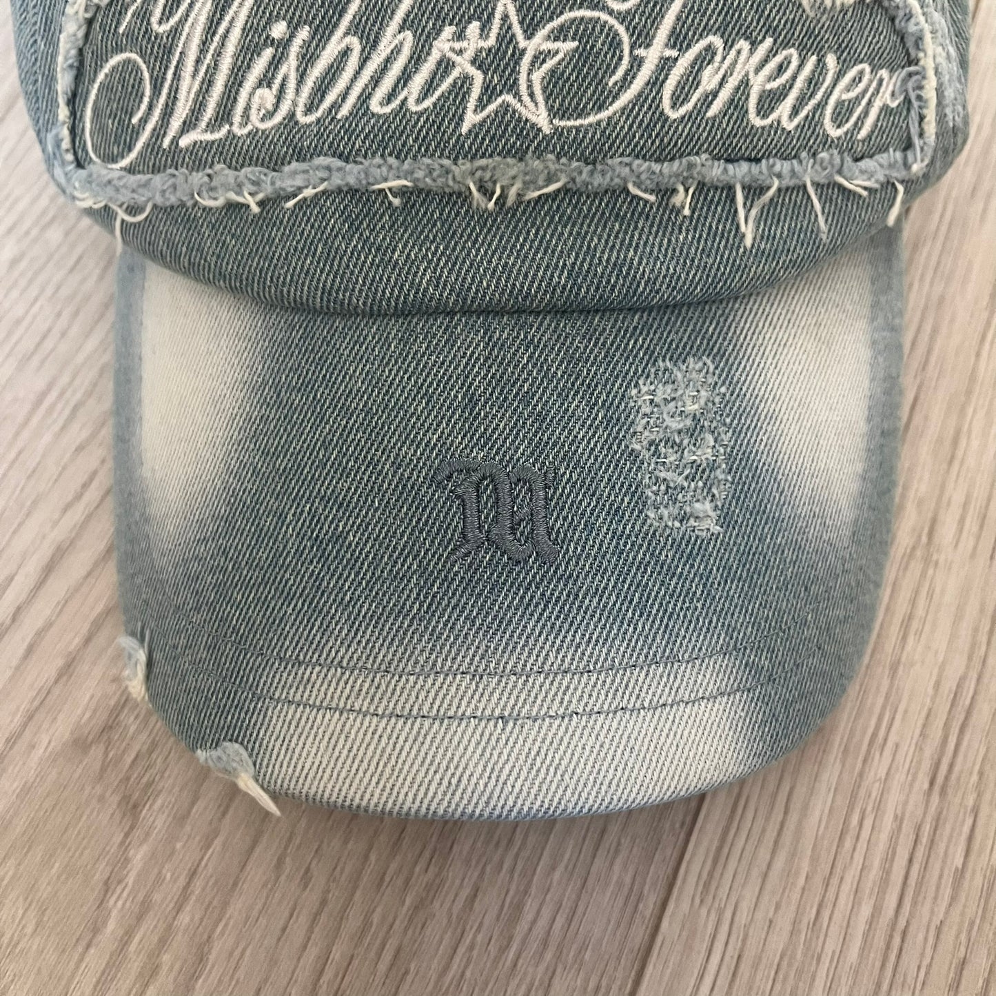 misbhv blue forever denim cap