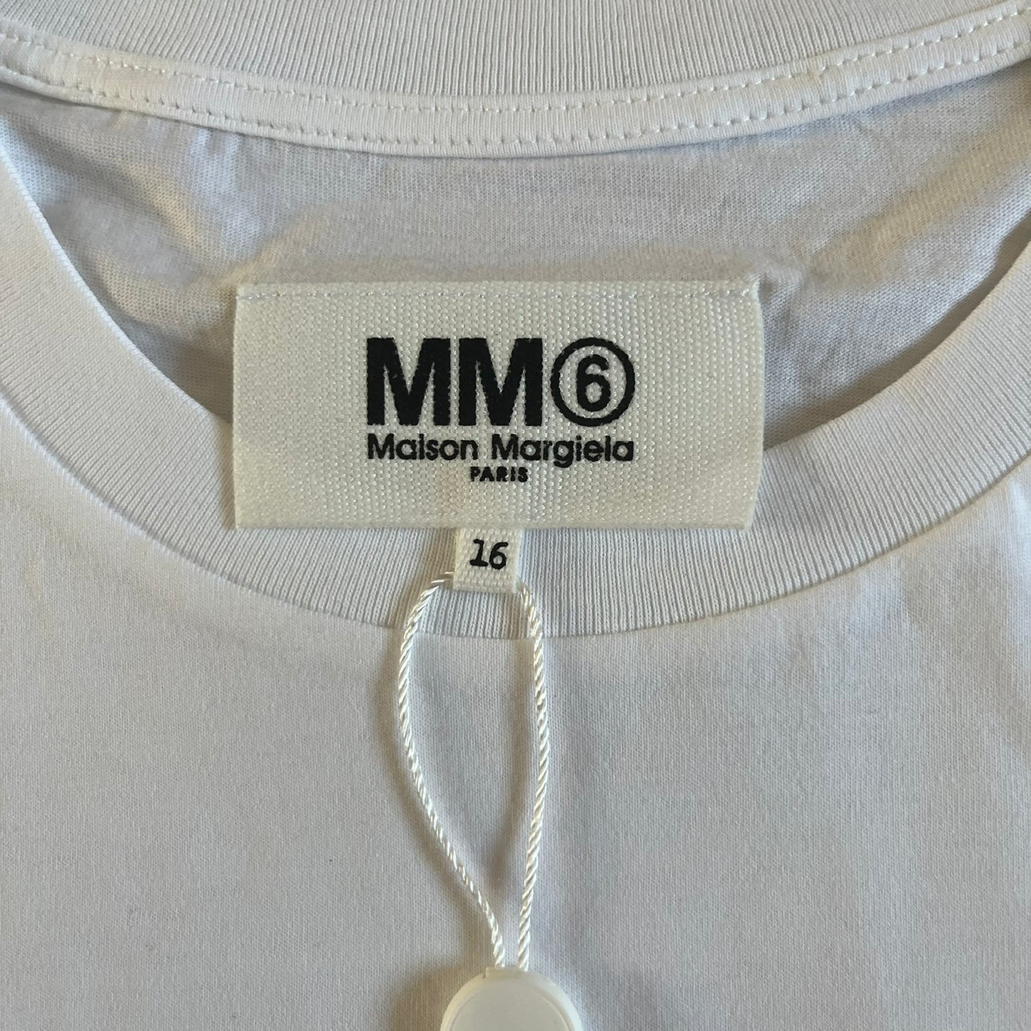 mm6 maison margiela 6 logo tee