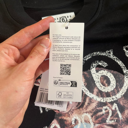 mm6 maison margiela cat sweatshirt