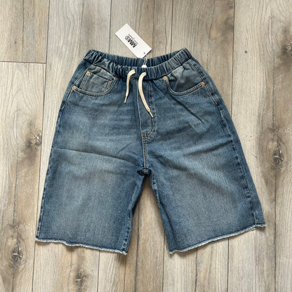 mm6 maison margiela denim shorts