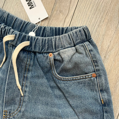 mm6 maison margiela denim shorts