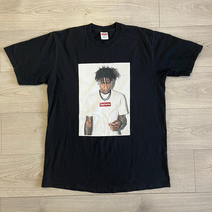 nba youngboy supreme black tee