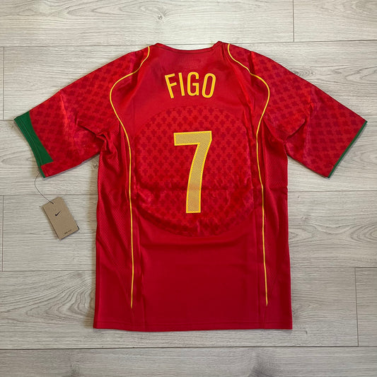 nike 2004 portugal re-issue figo 7 tee