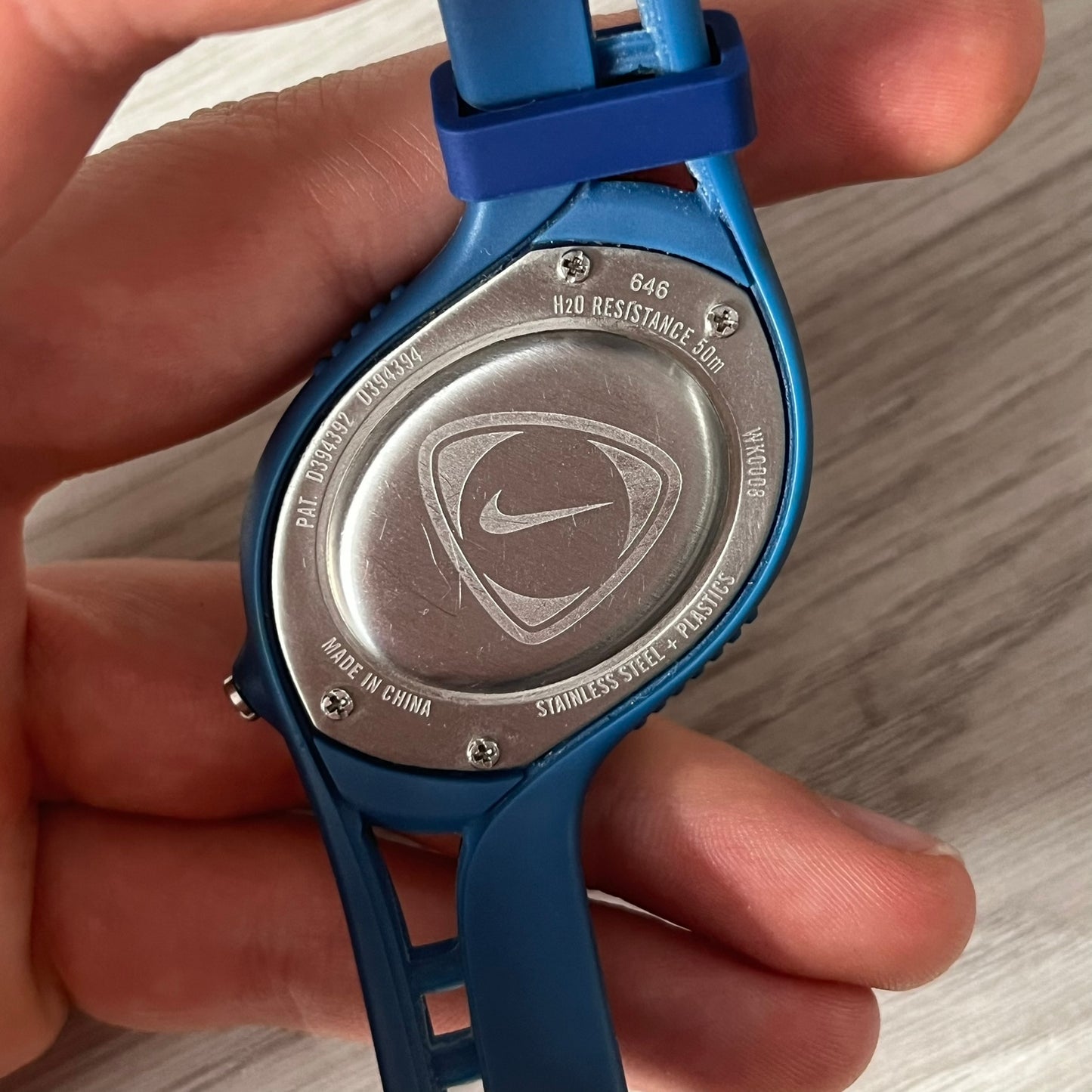 nike triax fc barcelona wk0008 analog watch used