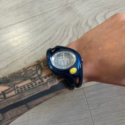 nike triax swift fc barcelona wd0085 analog watch