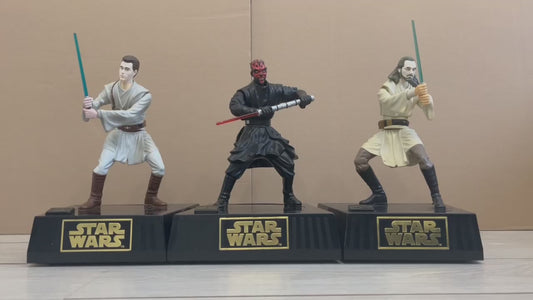 star wars 1999 coin banks full set
