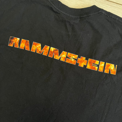 rammstein 1998 burning man tee