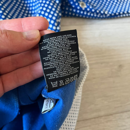 rocawear dotted blue track jacket