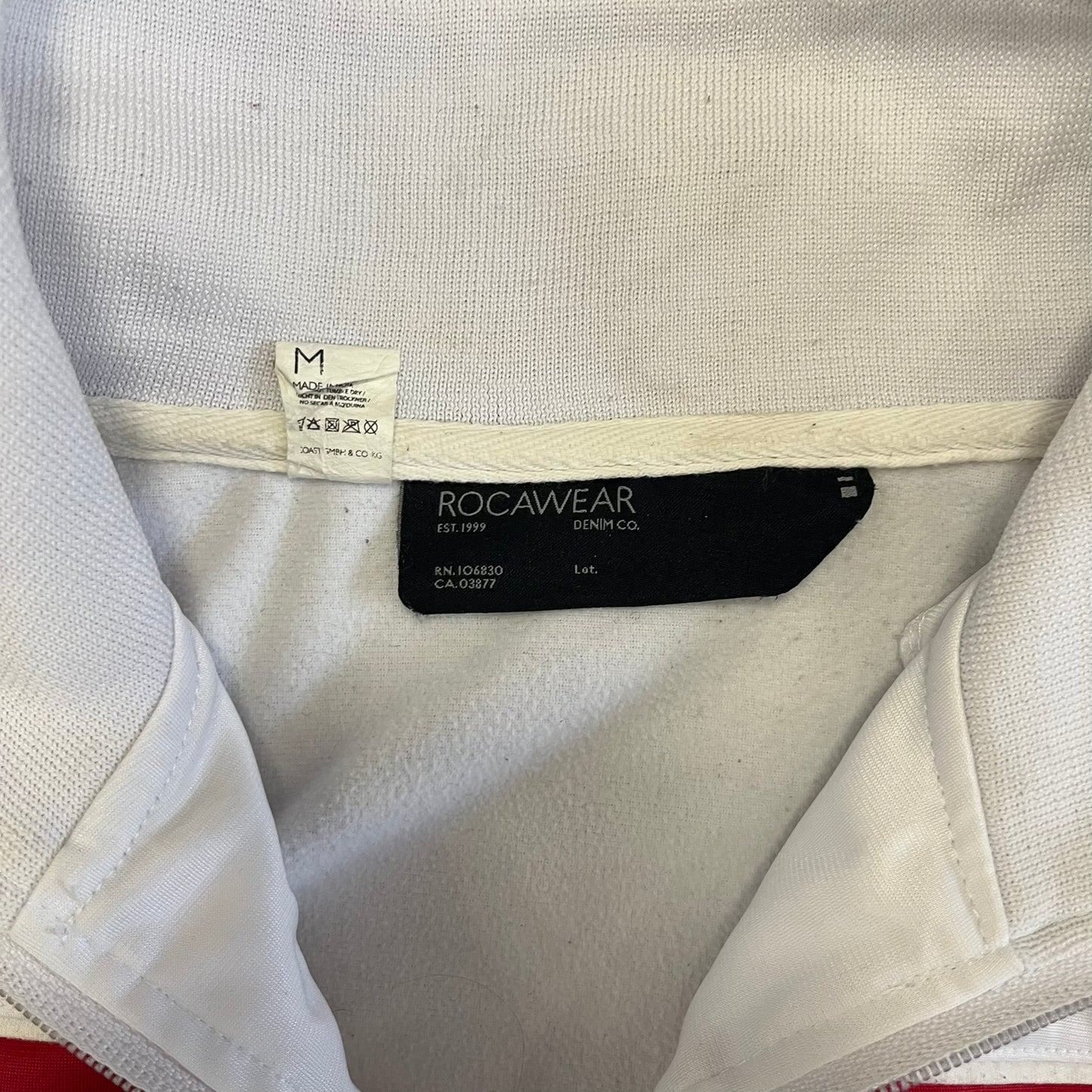 rocawear multicolor track jacket