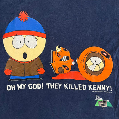 south park 1998 kenny tee medium