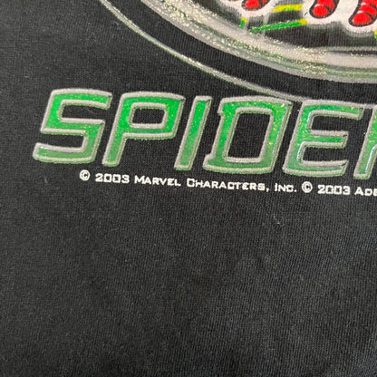 spider-man 2003 green tee