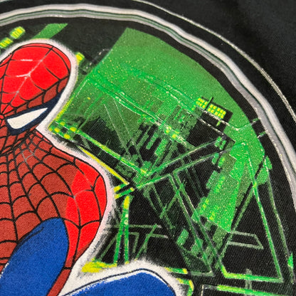 spider-man 2003 green tee