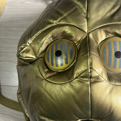 star wars 90's c-3po head backpack
