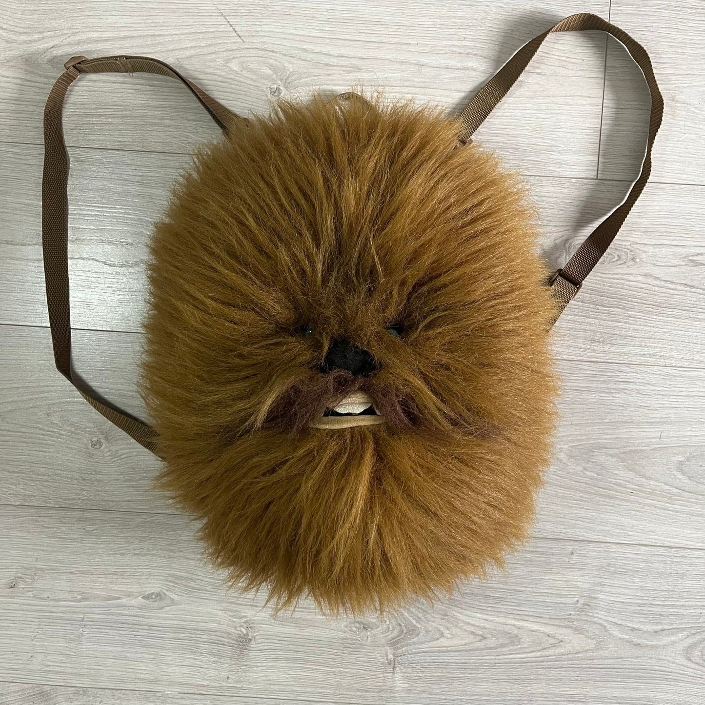 star wars 90's chewbacca head backpack