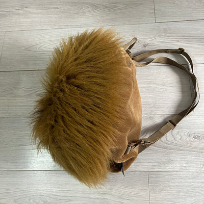 star wars 90's chewbacca head backpack