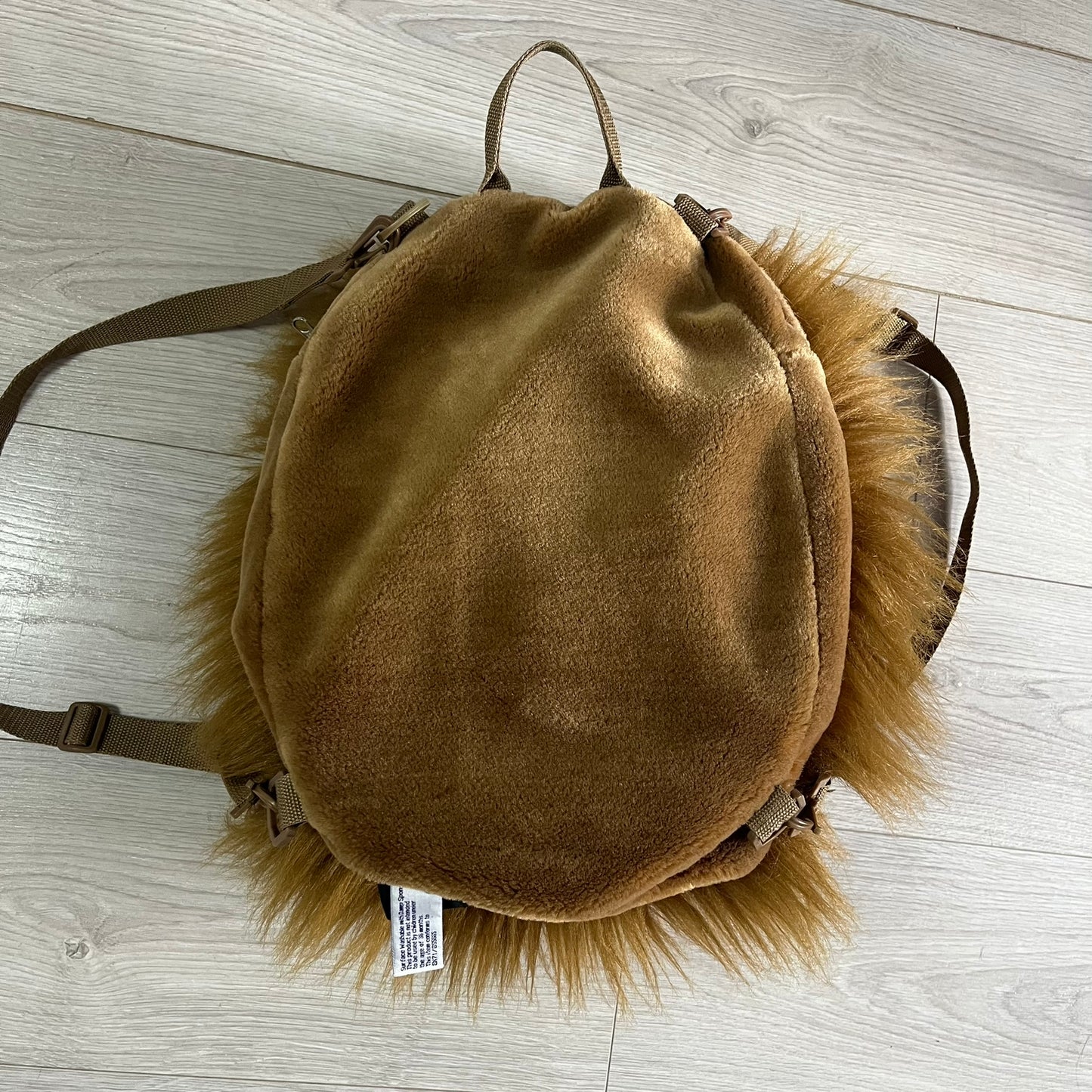 star wars 90's chewbacca head backpack