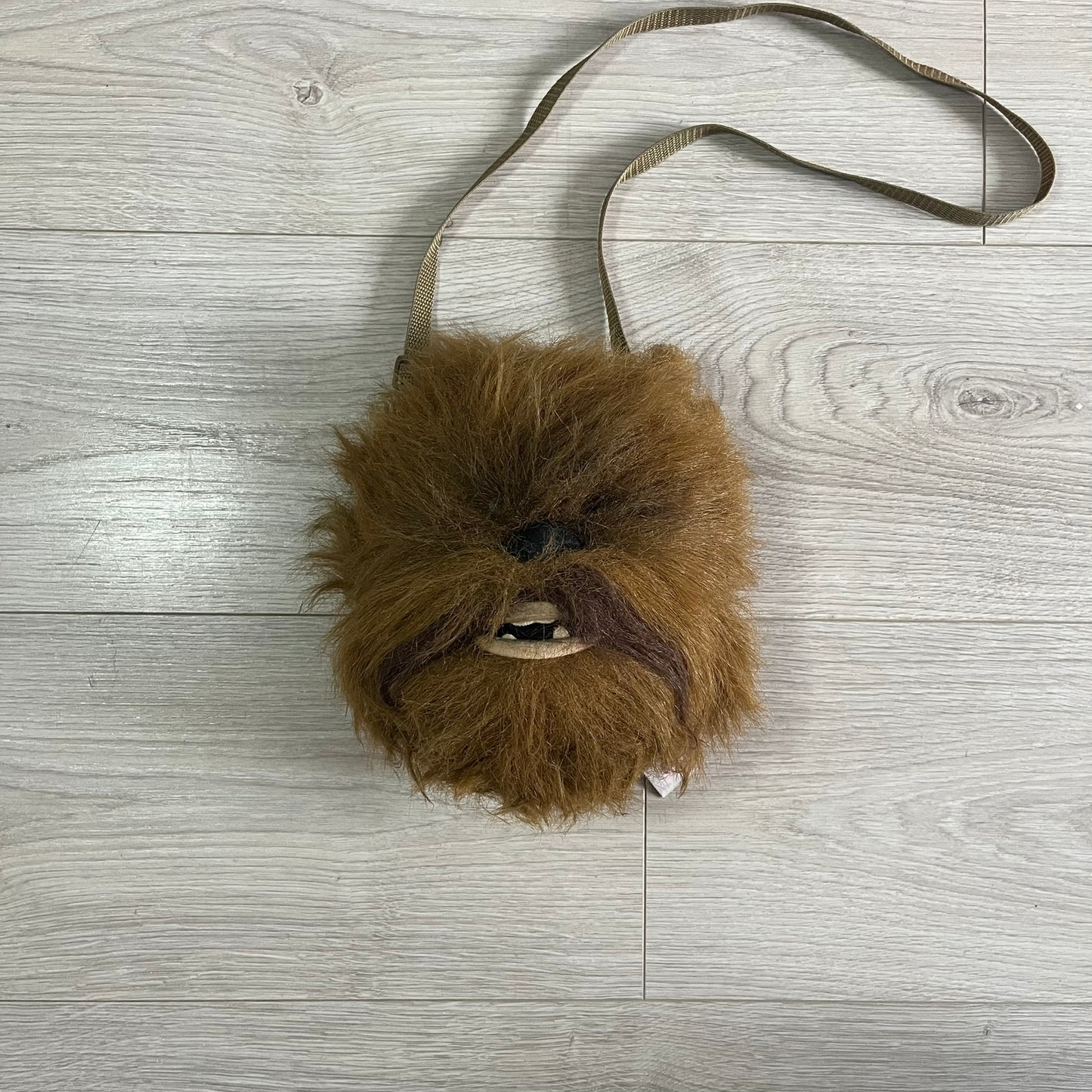 star wars 90's chewbacca head shoulderbag