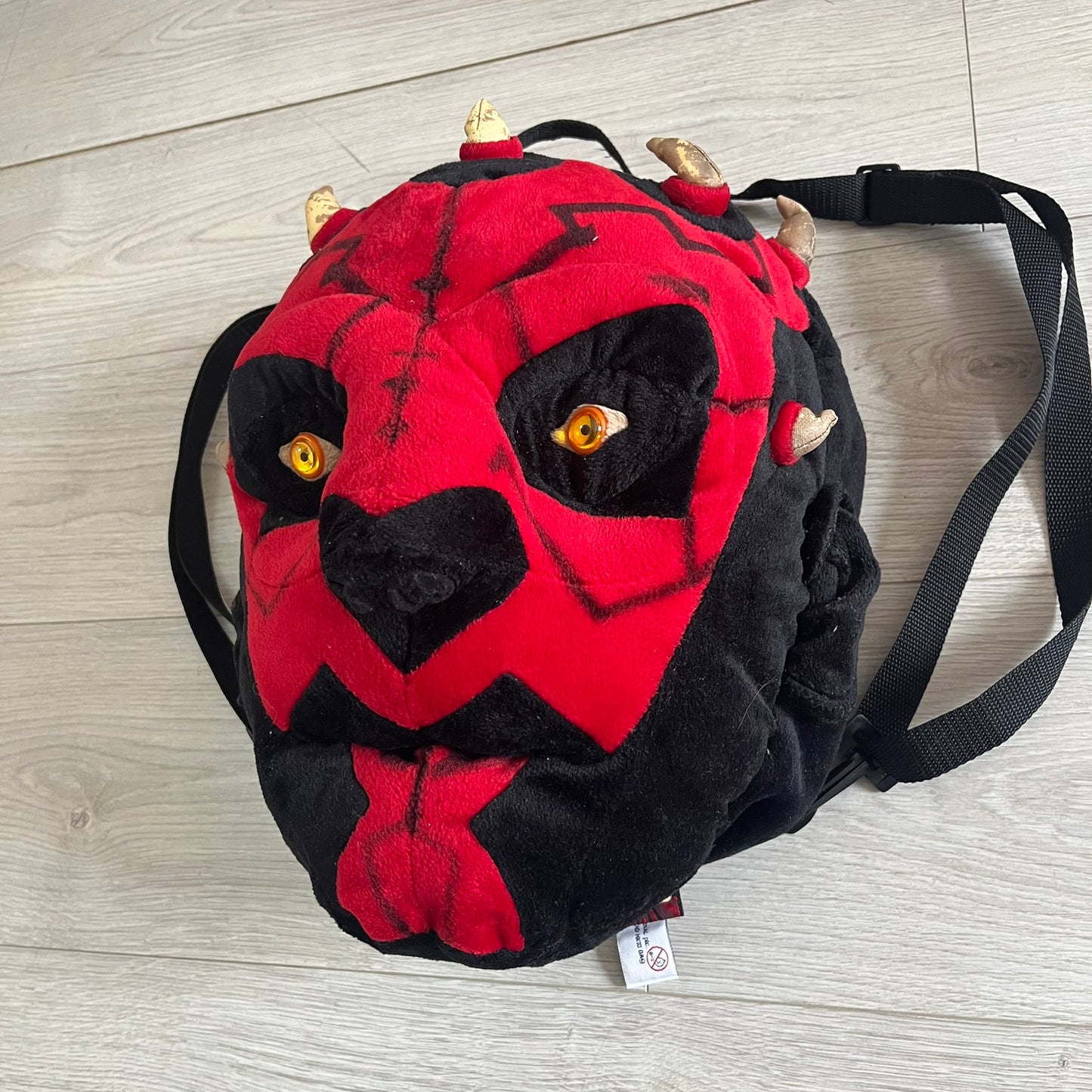 star wars 90's darth maul head backpack