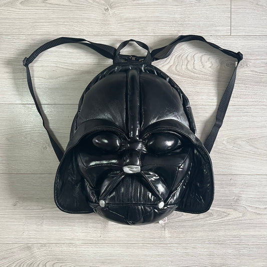 star wars 90's darth vader head backpack