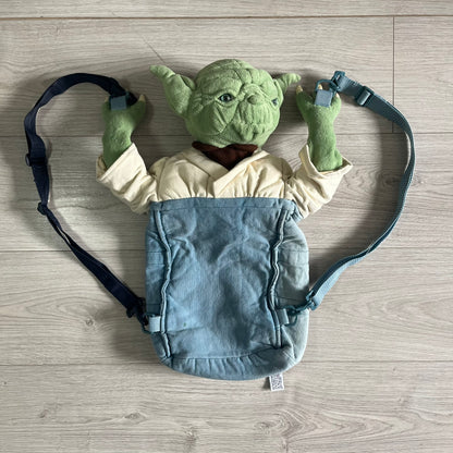 star wars 90's yoda smaller head backpack